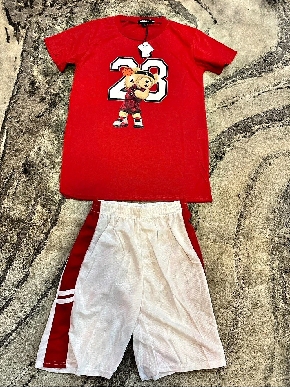 Fashion Nova Mini Basketball Bear Short Set Basketball Bear Short Set Girls
